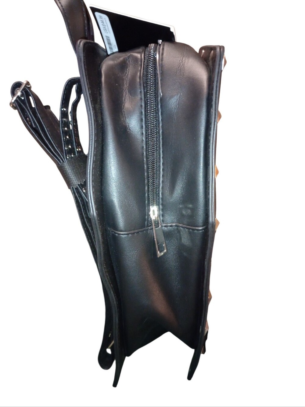 Spirit Coffin Black and Burgundy Quilted Coffin Crossbody Bag, NWT - Picture 4 of 8